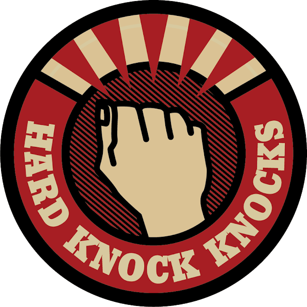 Hard Knock Knocks Comedy School Logo